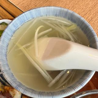 牛たんスープ(炭焼牛たん東山 シャミネ松江店)