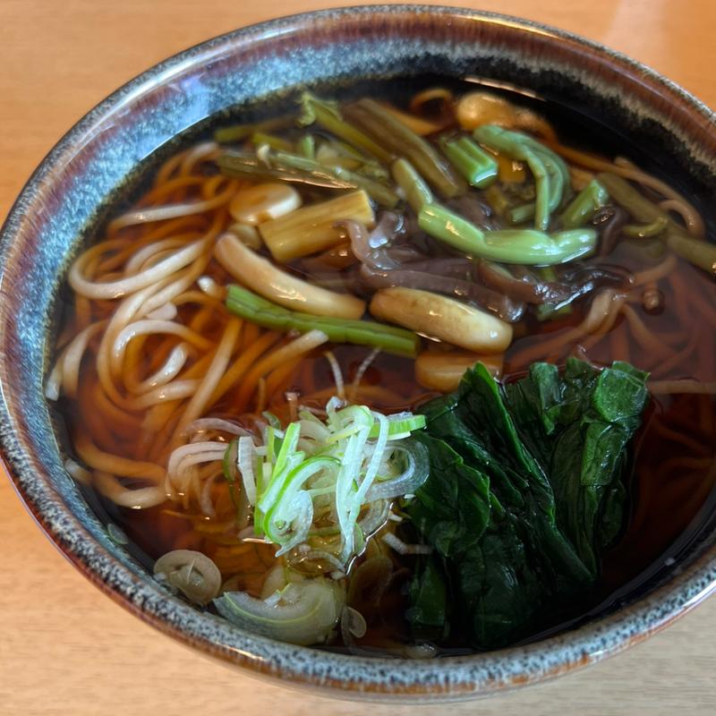 山菜そば(藤乃家)