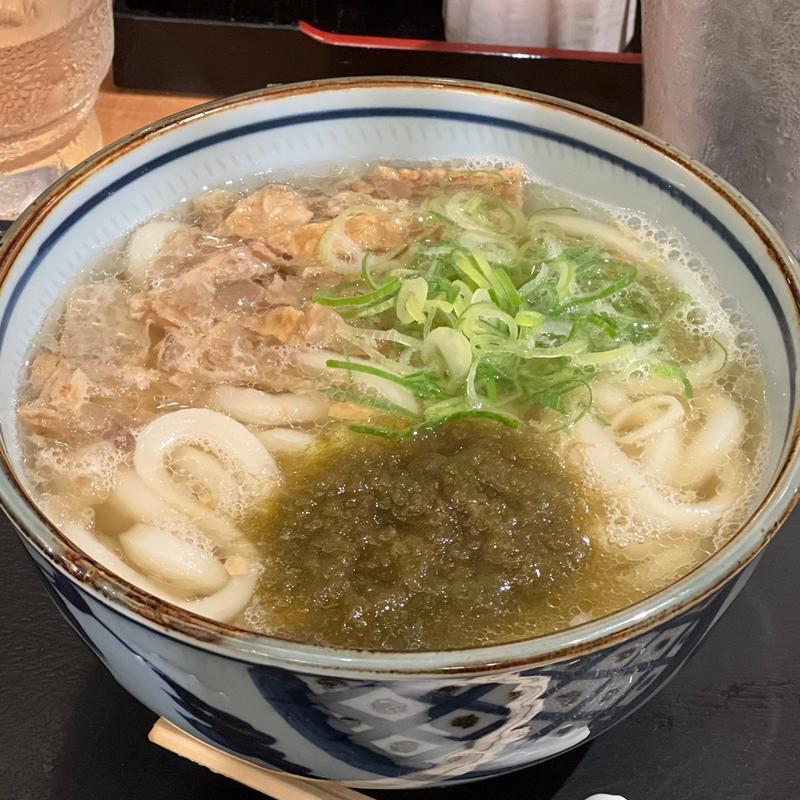 かすうどん（小）(平次のおうどん )