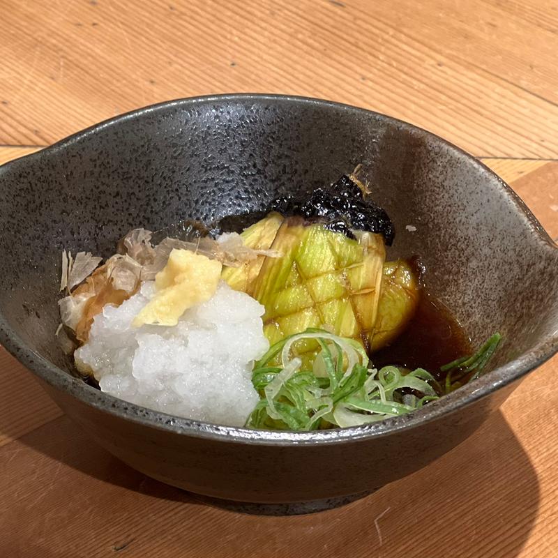 茄子浸し(平次のおうどん )