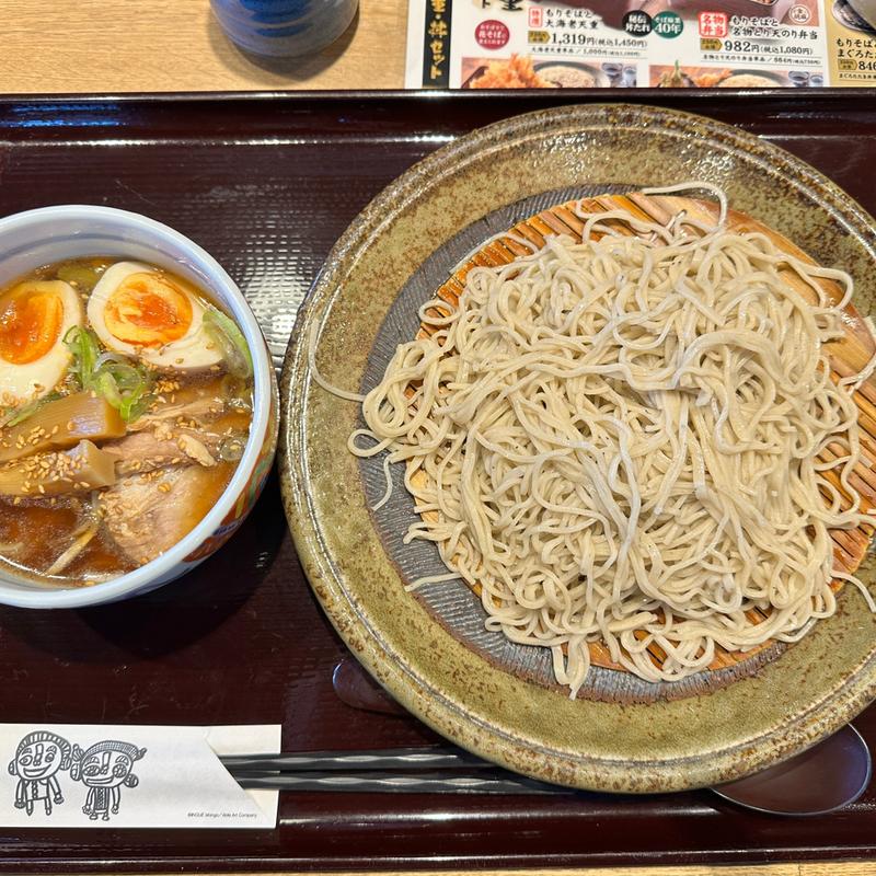 全部入りつけそば(十割そば会 いわき小名浜店)