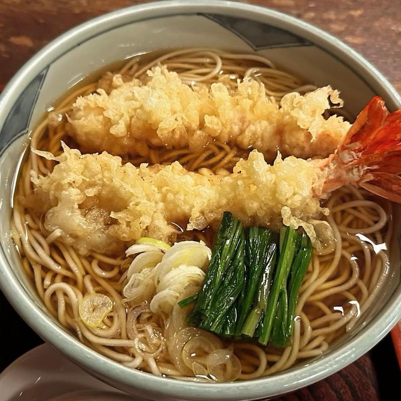 天ぷらそば(泰明庵)