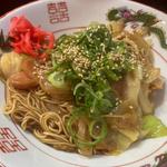 焼きラーメン(博多屋台 永ちゃん)