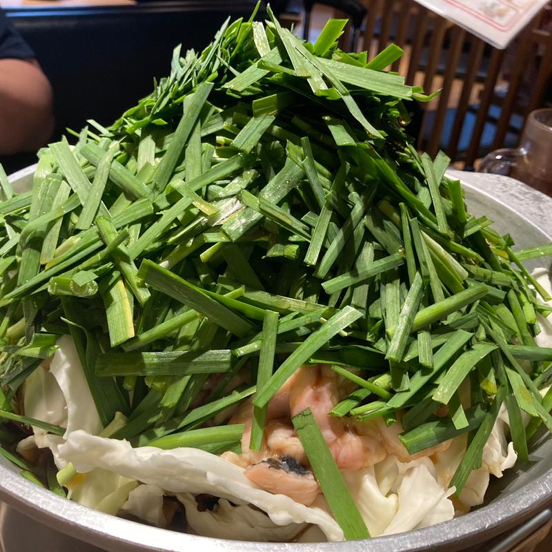 もつ鍋満足コース(博多もつ鍋 楽天地 博多駅前店)