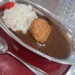 金曜カレー コロッケ付き