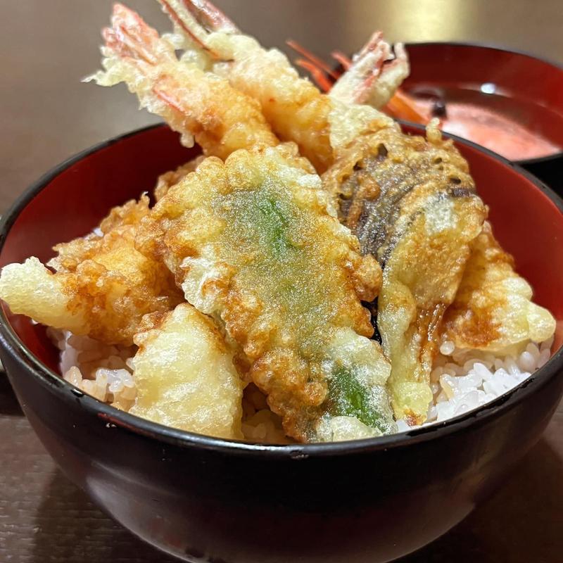 エビ天丼(うなぎ 寿司 天ぷら 庄坊番屋)