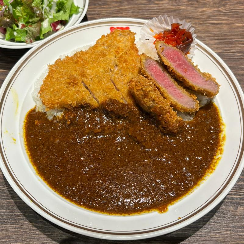 スペシャルランチ（ポーク&ビーフカツカレー）(銀座スイス八重洲店（八重洲地下街）カレー専門店)