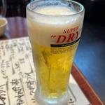 生ビール 中(浅草 やきとり道場 東武浅草駅前店)