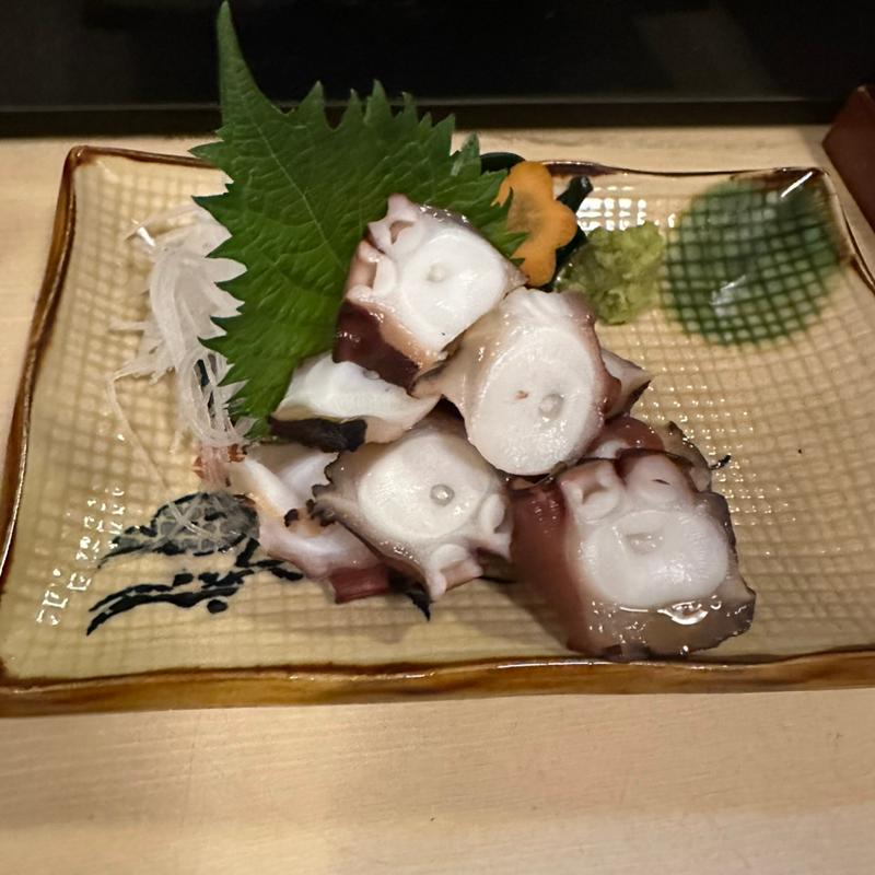 タコ刺し(きばりや )