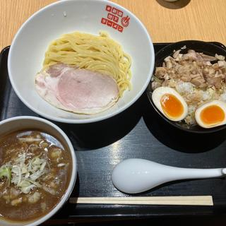 濃厚つけ麺セット(#新宿地下ラーメン)