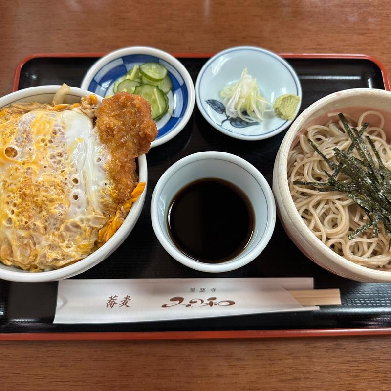 かつ丼合わせ(みの和)