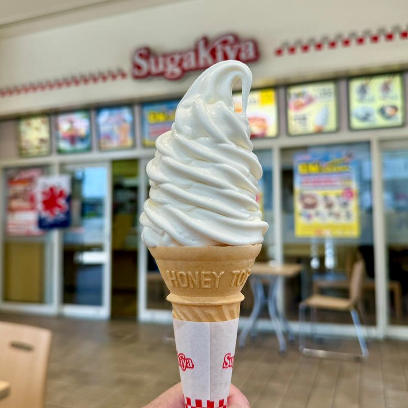 ソフトクリーム(スガキヤ 八田フィール店)
