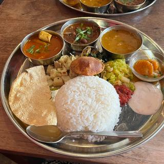 フィッシュカレー定食