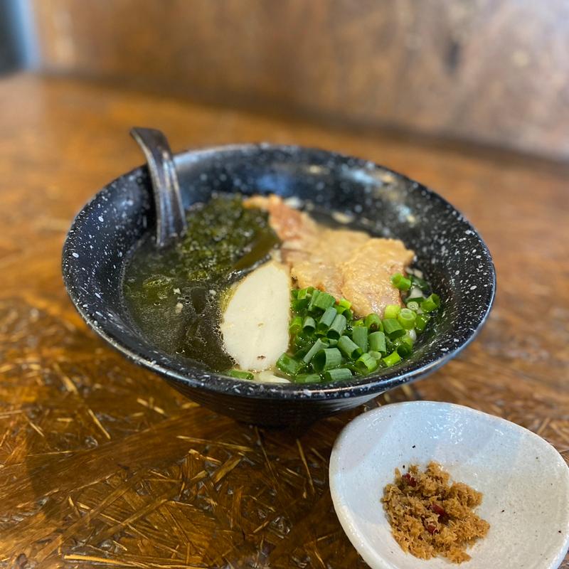 軟骨ソーキそば太麺(大宝そば 製麺所が作った沖縄そば)