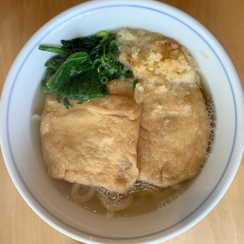 キツネうどん(茶ぶ釜)