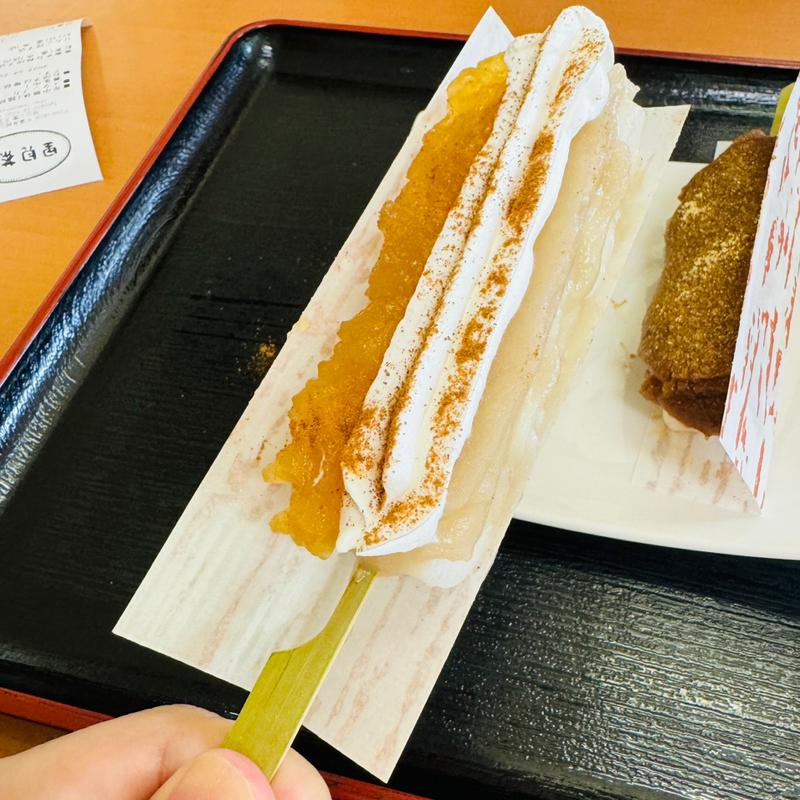 りんごのおだんご(里見茶屋)