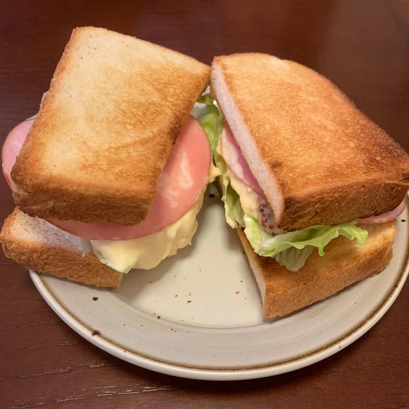 ハムエッグサンド(戸田珈琲)