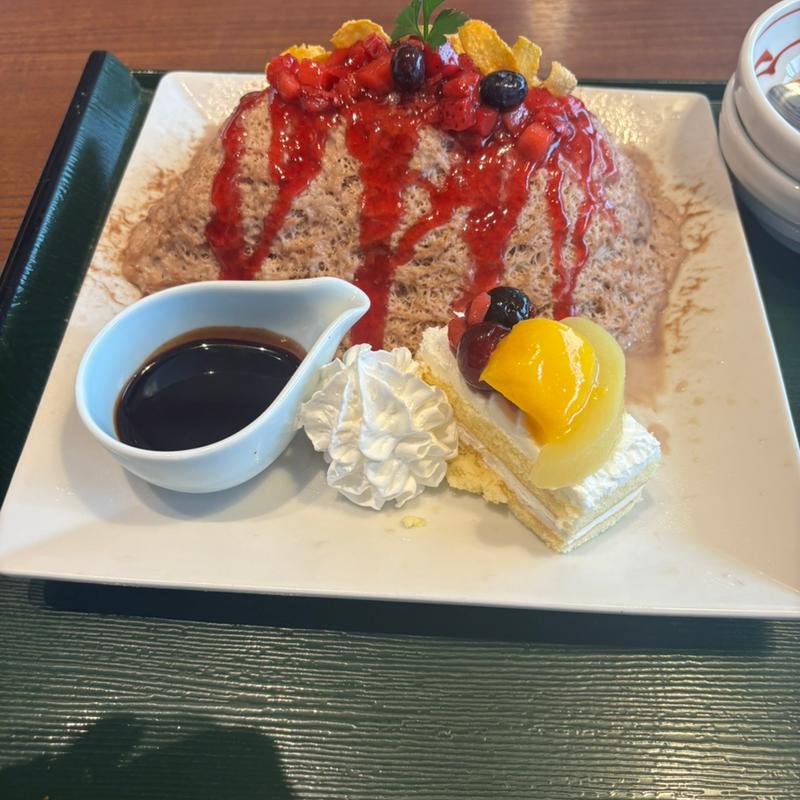 シルクかき氷　期間限定(一休)