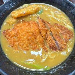 カツカレーうどん(半二郎)