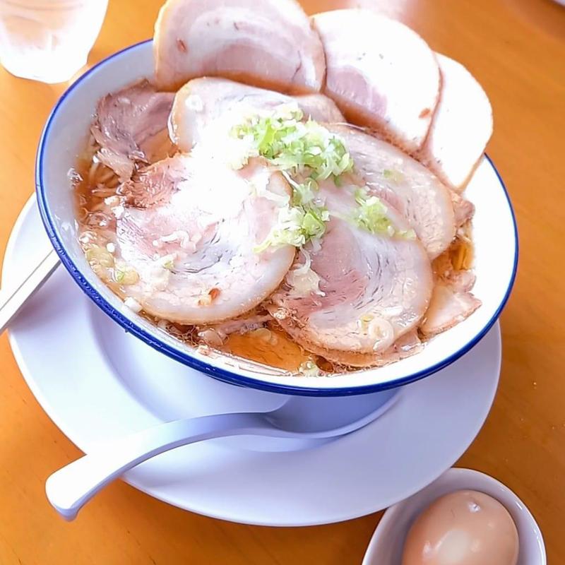 特製ラーメン バラチャーシュー 味玉(尾張ラーメン 本店 第一旭)