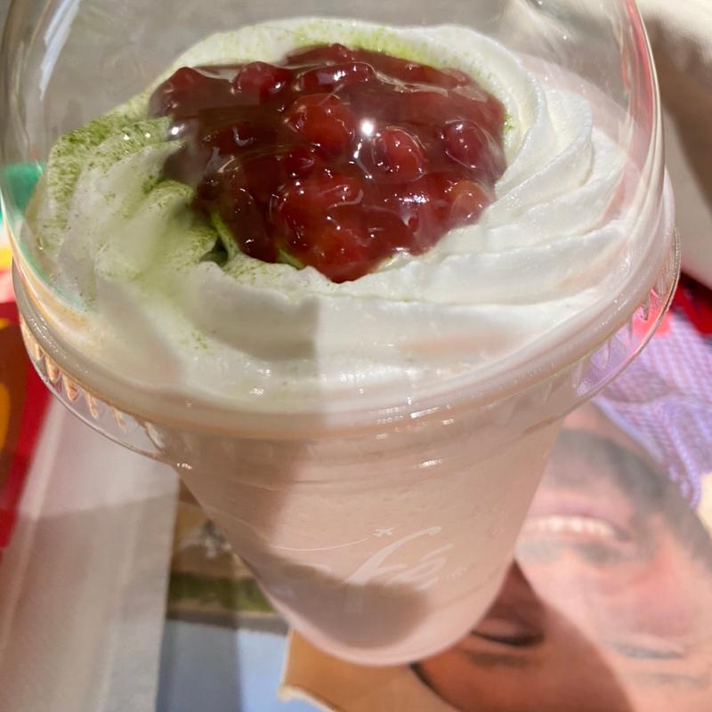 あずきみるくフラッペ(マクドナルド 直方バイパス店)