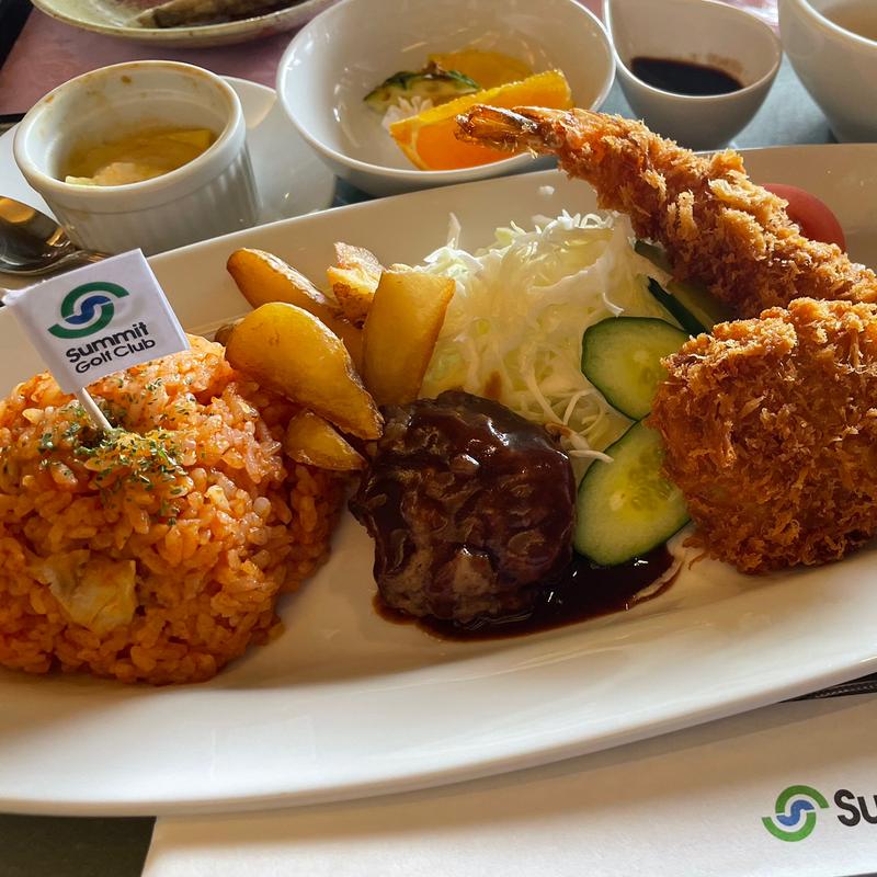 サミット洋食プレート(サミットゴルフクラブレストラン )