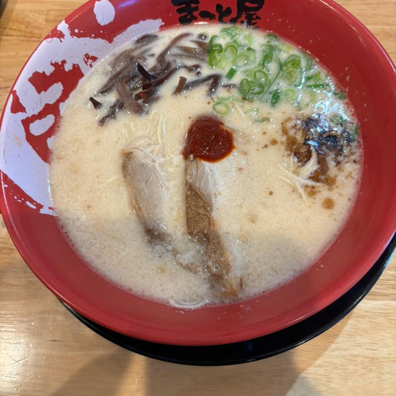 牛醬ラーメン(ラーメンまこと屋 香芝インター前店)