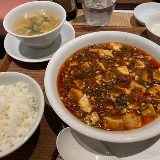 麻婆豆腐セット(台湾料理 REAL台北 パルコ店)