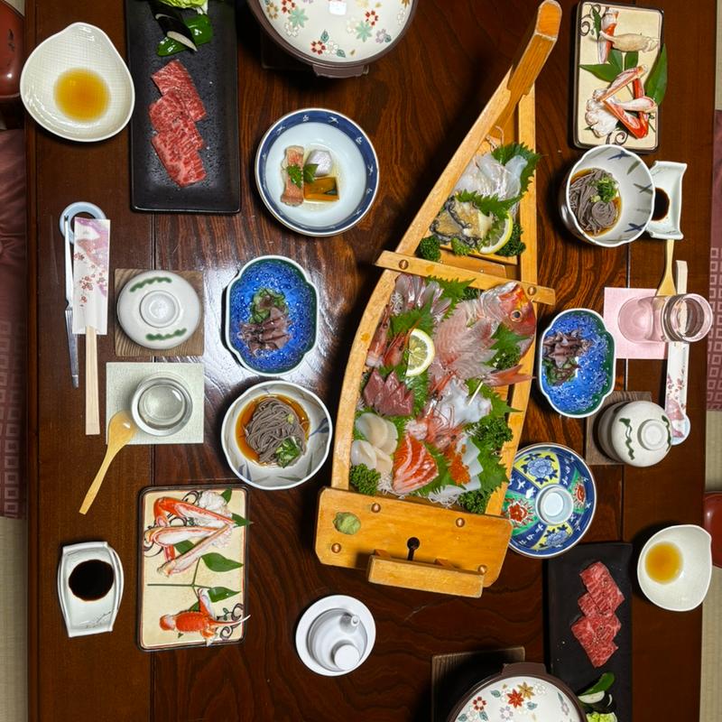 舟盛り付きプラン(おけ庄旅館 )