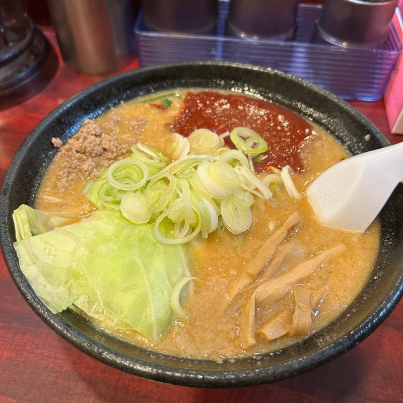 特製旨辛みそラーメン(なりたけ TOKYO)