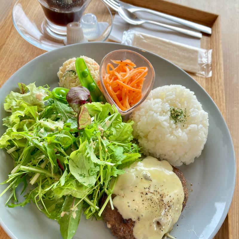 近江牛ハンバーグプレート(Seikousha Cafe ルヴァン)