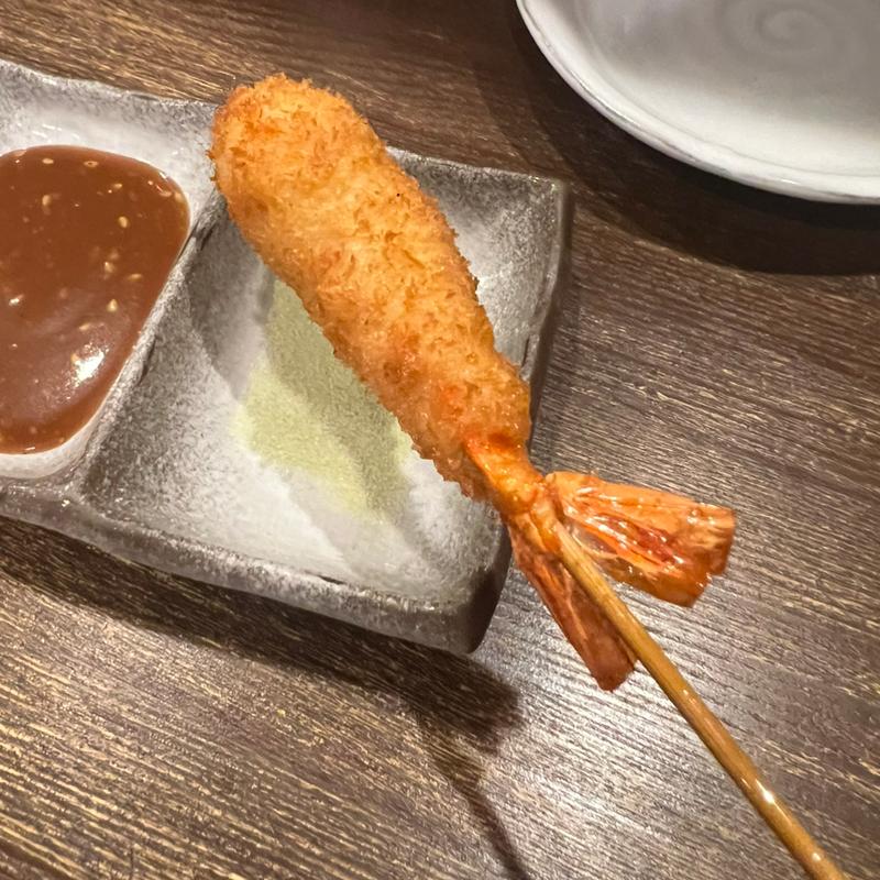 串揚げエビ(からっと亭 加佐店)