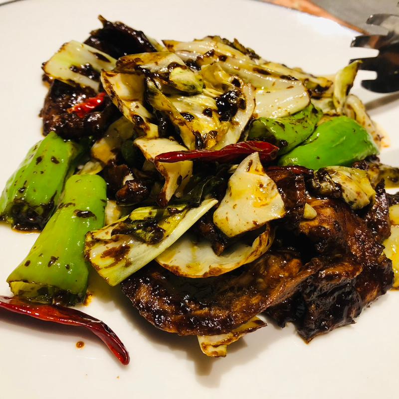 北京ダックの回鍋肉_ディナーコース(中国料理 杏仁香 （チュウゴクリョウリ アンニンシャン）)