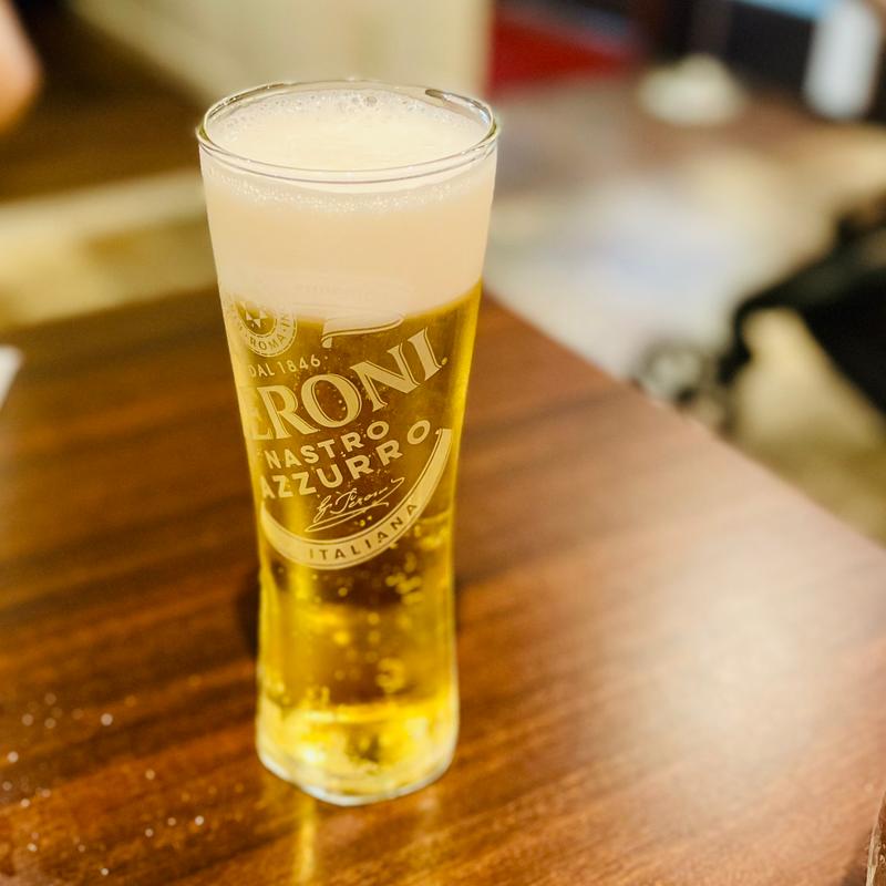 生ビール(イタリア料理と吉祥寺)