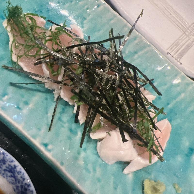 鶏刺し(安曇野)