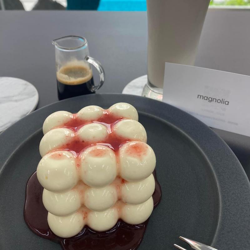 モコモコチーズケーキ(cafe brews magnolia)