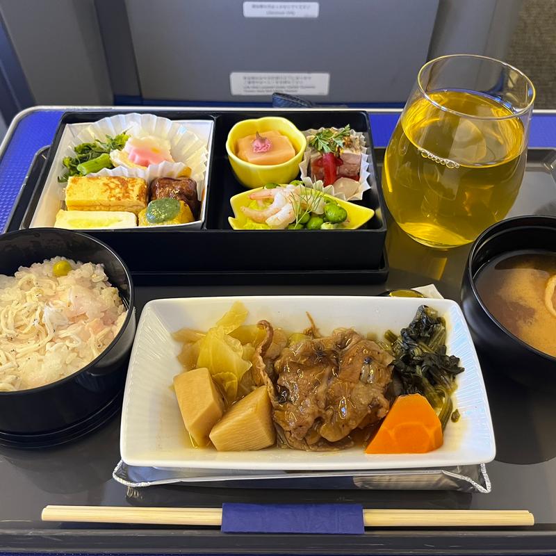 しらす桜漬ご飯 他(ANA機内食)