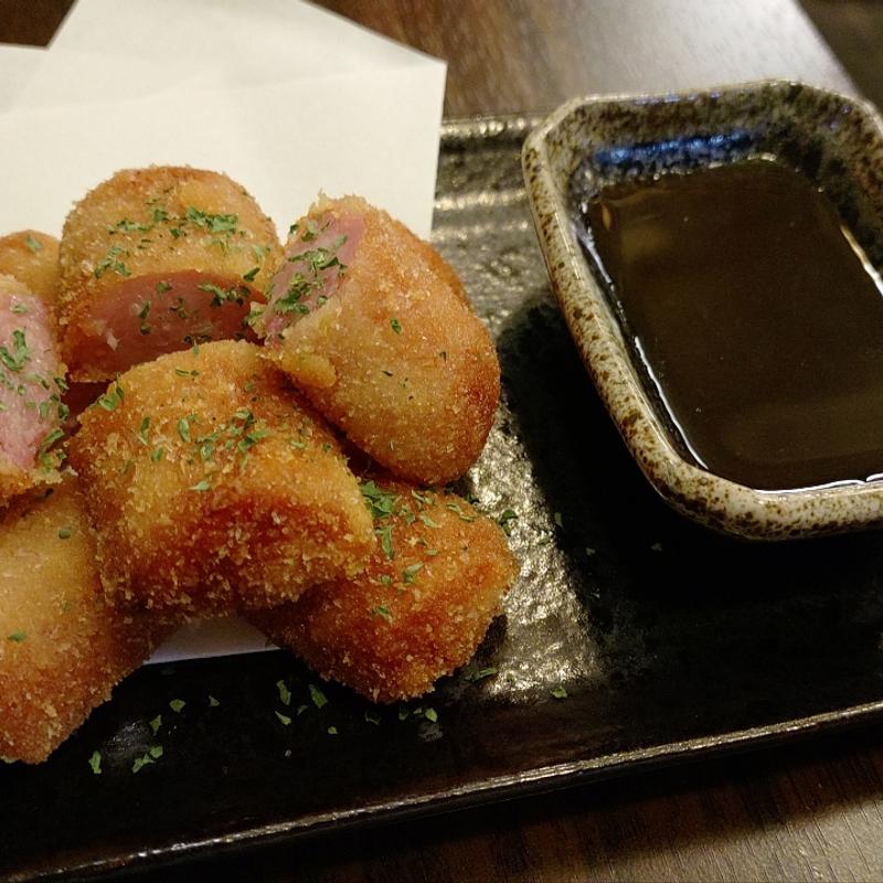 ハムカツ(大衆酒場テラスヒ)