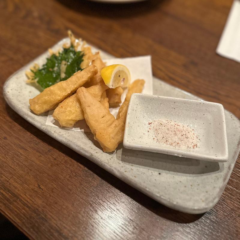 たけのこの天ぷら(味どころ晴れる家)