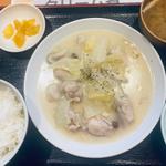 鶏と白菜のクリーム煮(大衆食堂 定食のまる大 多摩センター店)