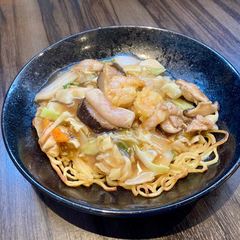 海鮮あんかけ焼きそば(餃子の王将 京成曳舟駅前店)