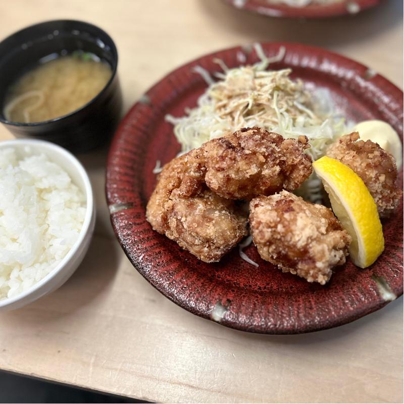 ザンギ定食(牡蠣五坪 九段下店（大衆居酒屋）)
