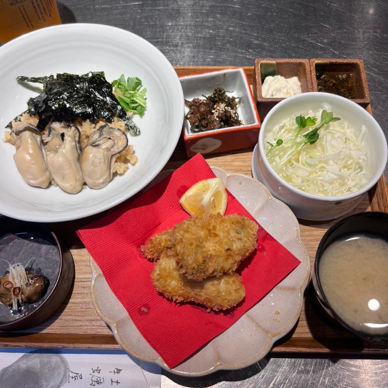 牡蠣屋定食(牡蠣屋)