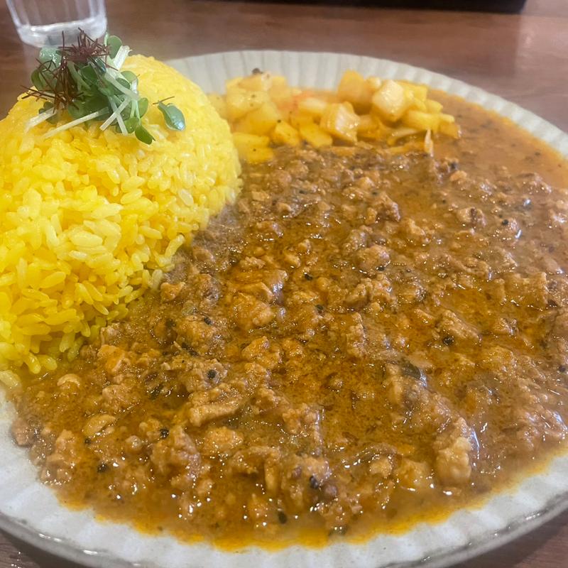 鴨の和出汁キーマ(スパイス食堂 ニッキ)