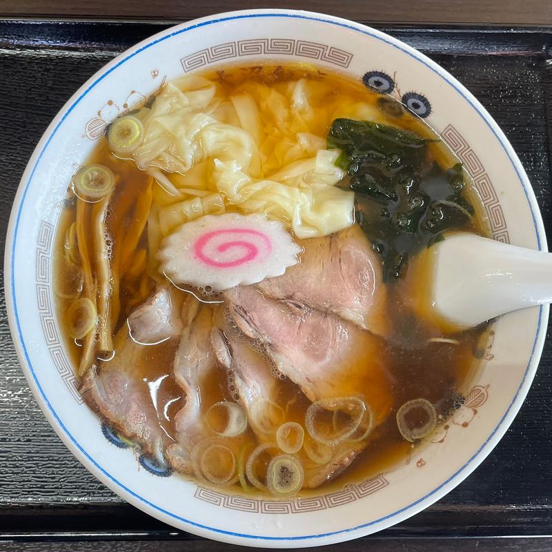 チャーシューワンタンメン(大沼飯店)