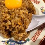 ヤキメシ黄身のせ(末廣ラーメン本舗 高田馬場分店)