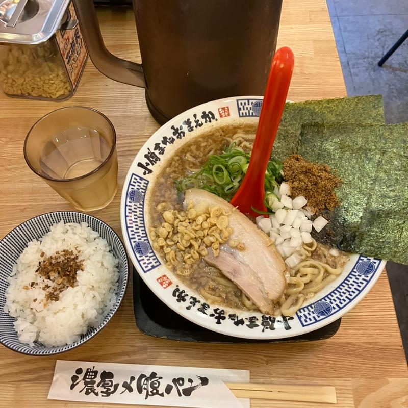ドロおまラーメン(小僧またおまえか。土佐堀店)