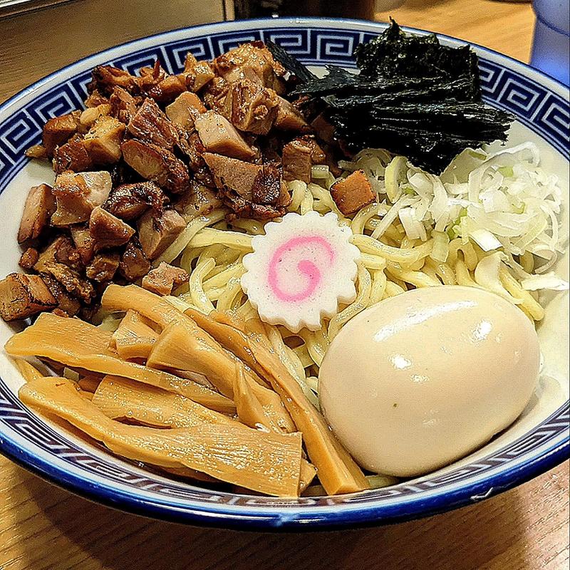 油そば フルトッピング(煮干しそば流。)