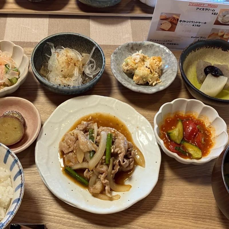 おまかせ定食(Kafoo しもなか食堂)