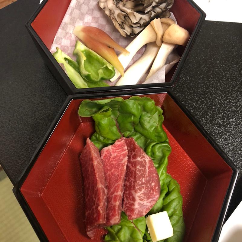 陶板焼き(心に咲く花 古久家)